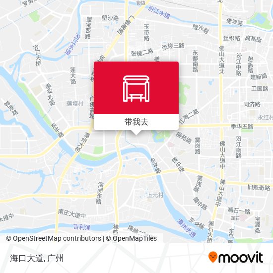 海口大道地图