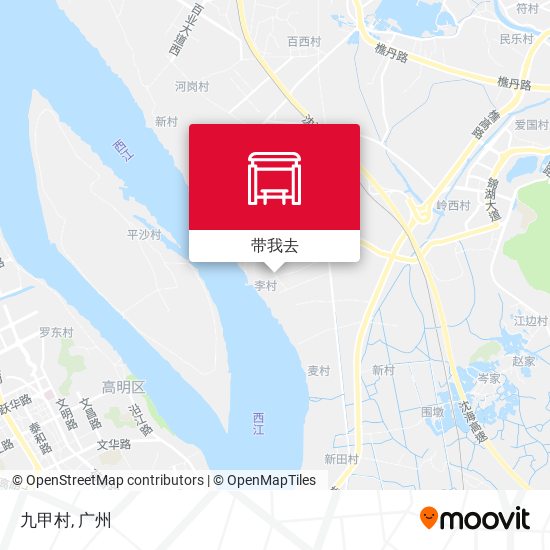 九甲村地图