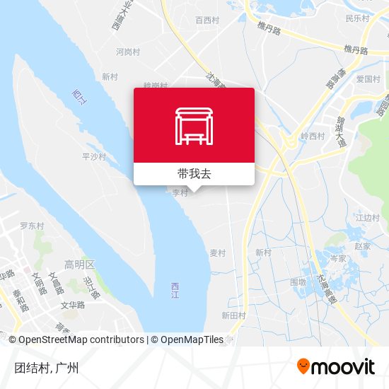 团结村地图