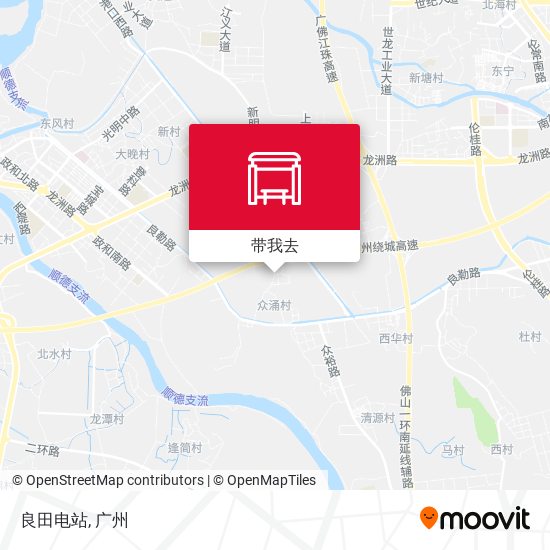 良田电站地图