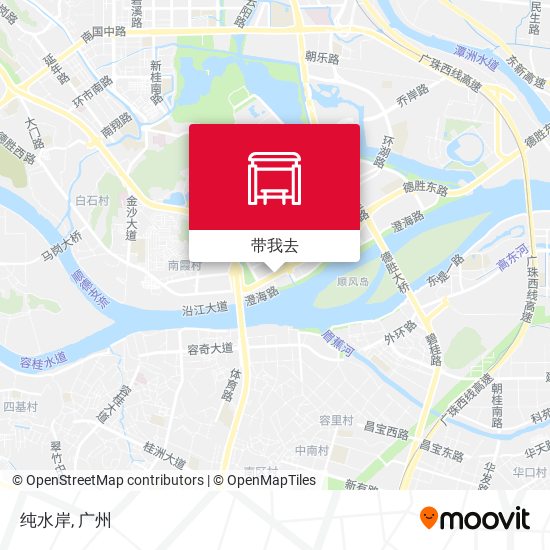 纯水岸地图