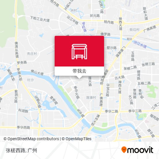 张槎西路地图