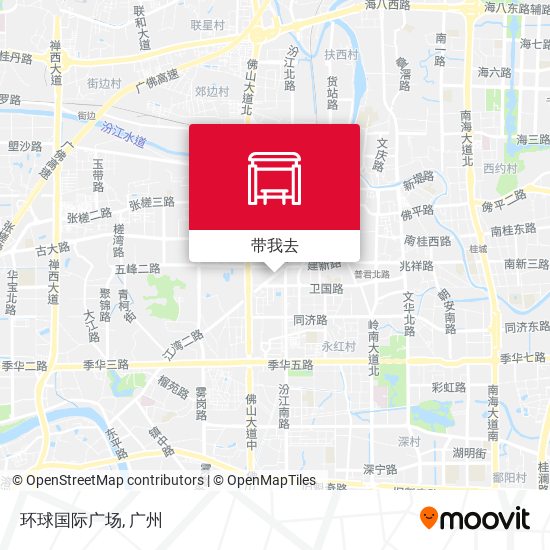 环球国际广场地图
