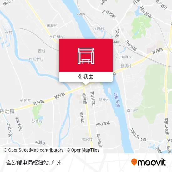 金沙邮电局枢纽站地图