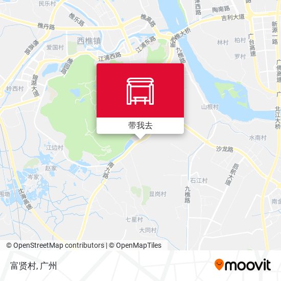 富贤村地图