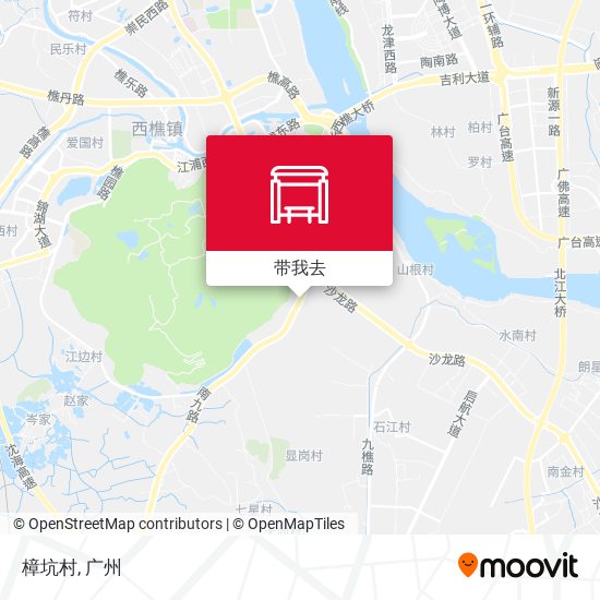 樟坑村地图