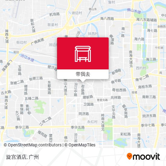 旋宫酒店地图