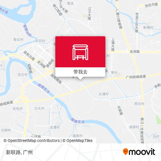 新联路地图