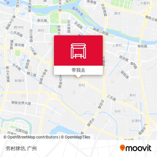 劳村牌坊地图