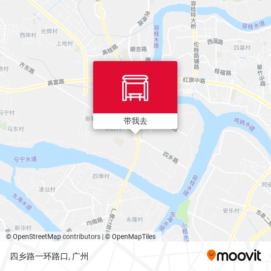 四乡路一环路口地图