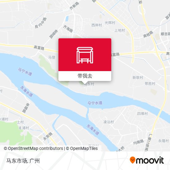 马东市场地图