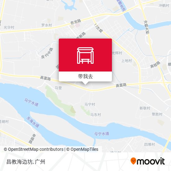 昌教海边坊地图