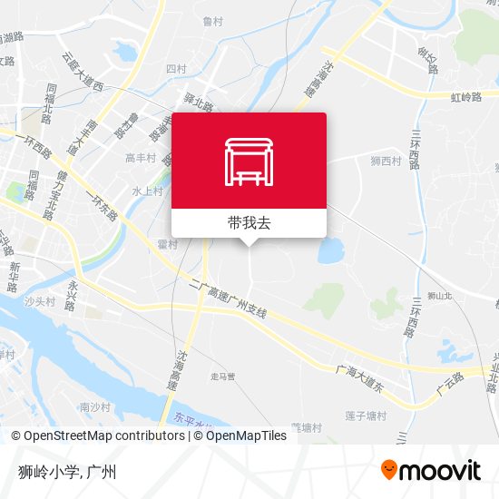狮岭小学地图