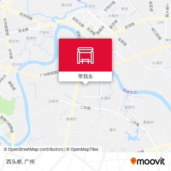 西头桥地图