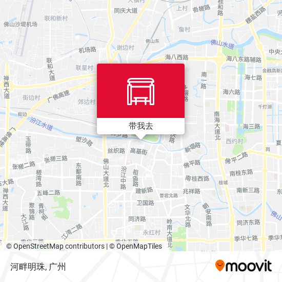 河畔明珠地图