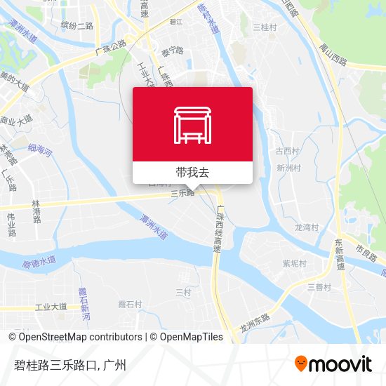 碧桂路三乐路口地图