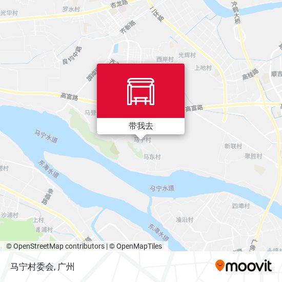 马宁村委会地图
