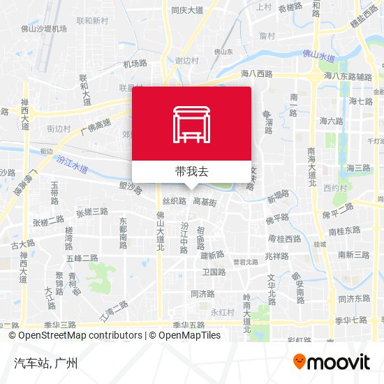 汽车站地图