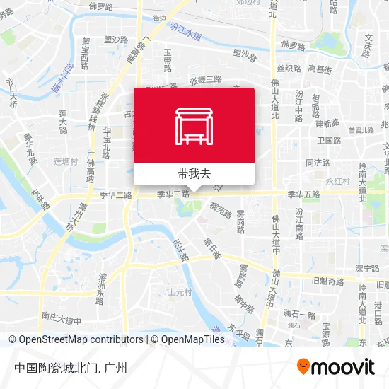 中国陶瓷城北门地图