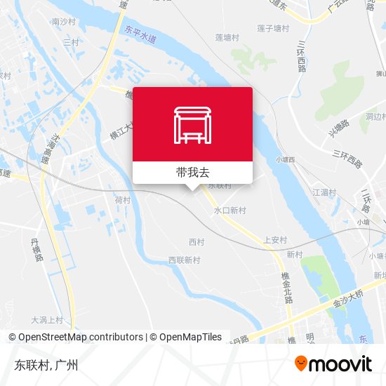 东联村地图