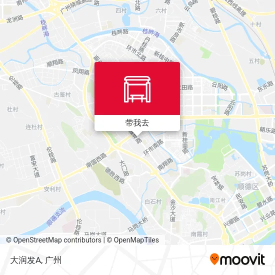 大润发A地图