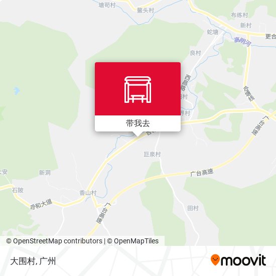 大围村地图