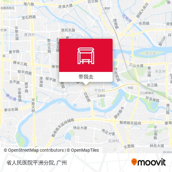 省人民医院平洲分院地图