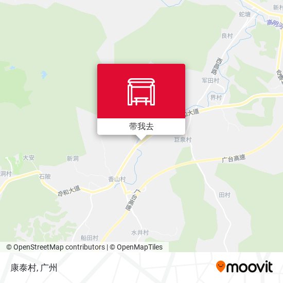 康泰村地图