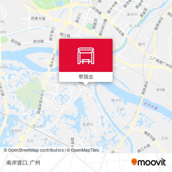 南岸渡口地图