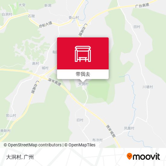 大洞村地图