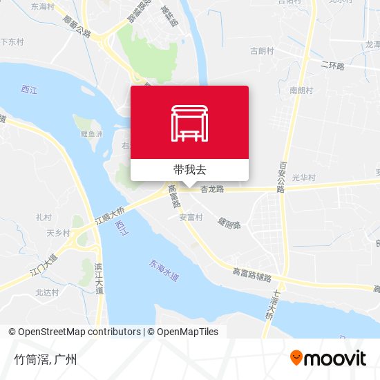 竹筒滘地图