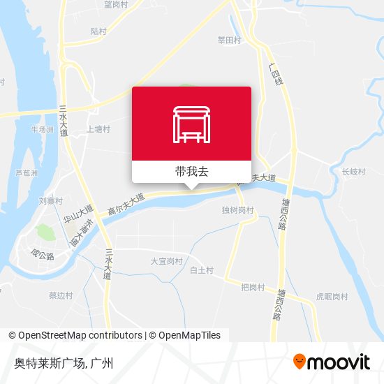 奥特莱斯广场地图