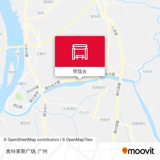 奥特莱斯广场地图