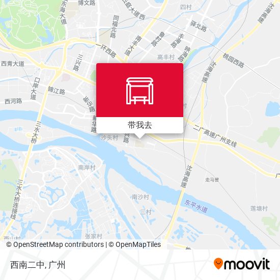 西南二中地图