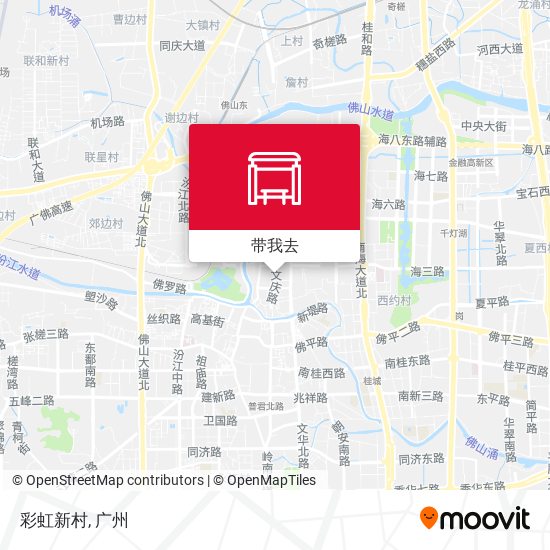 彩虹新村地图