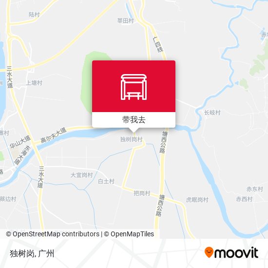 独树岗地图