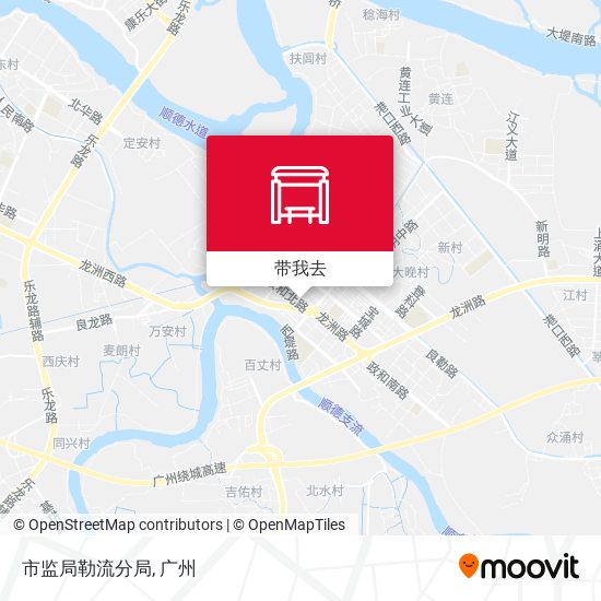 市监局勒流分局地图