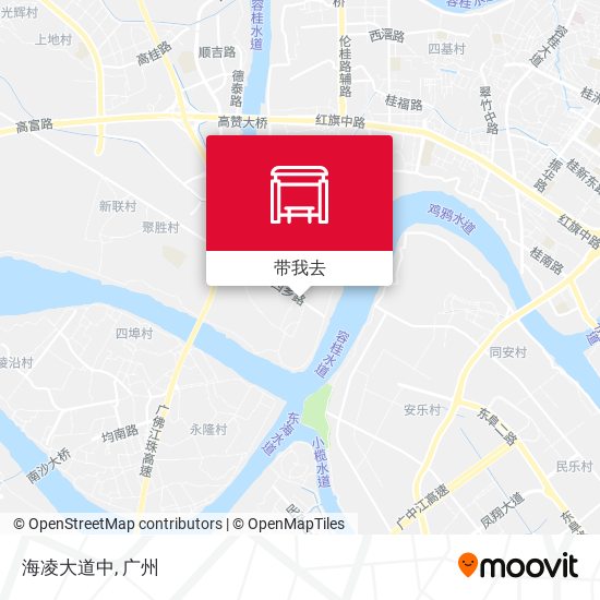 海凌大道中地图