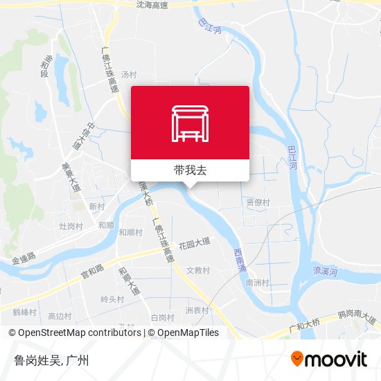 鲁岗姓吴地图