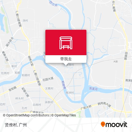 贤僚村地图
