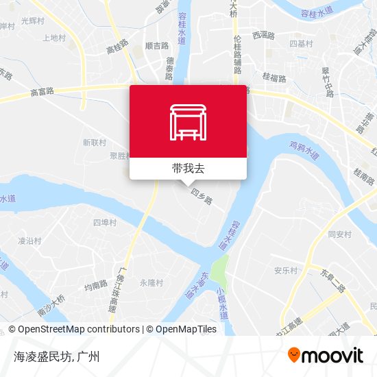 海凌盛民坊地图