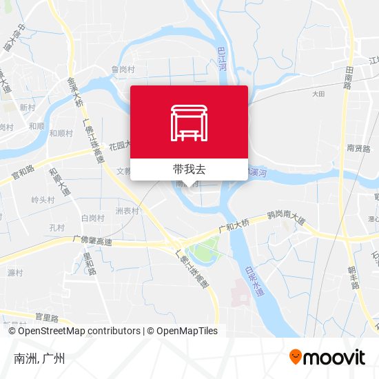 南洲地图