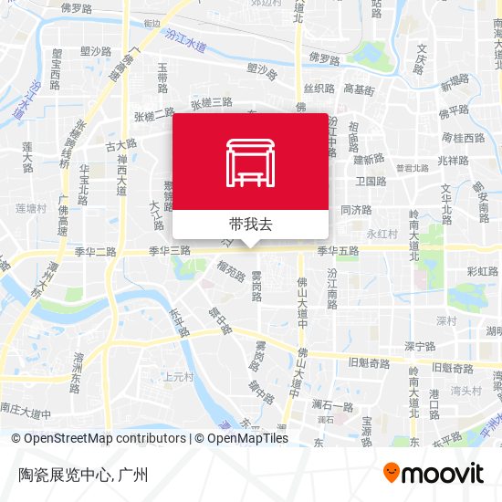 陶瓷展览中心地图