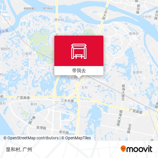 显和村地图