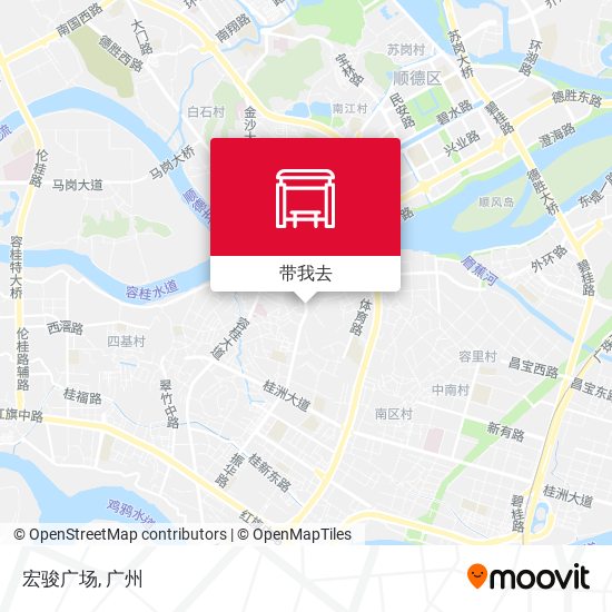 宏骏广场地图