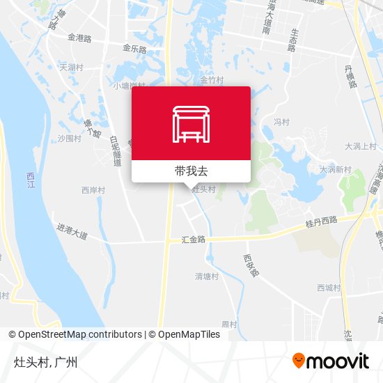灶头村地图