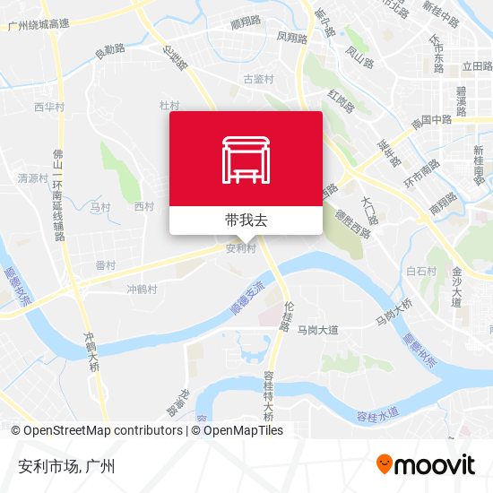 安利市场地图