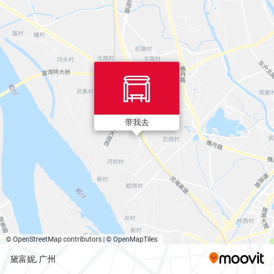 黛富妮地图