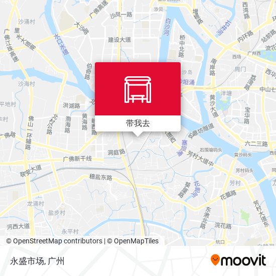 永盛市场地图