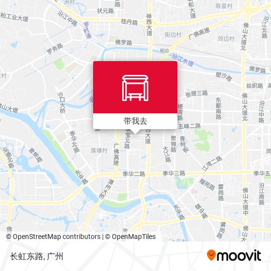 长虹东路地图